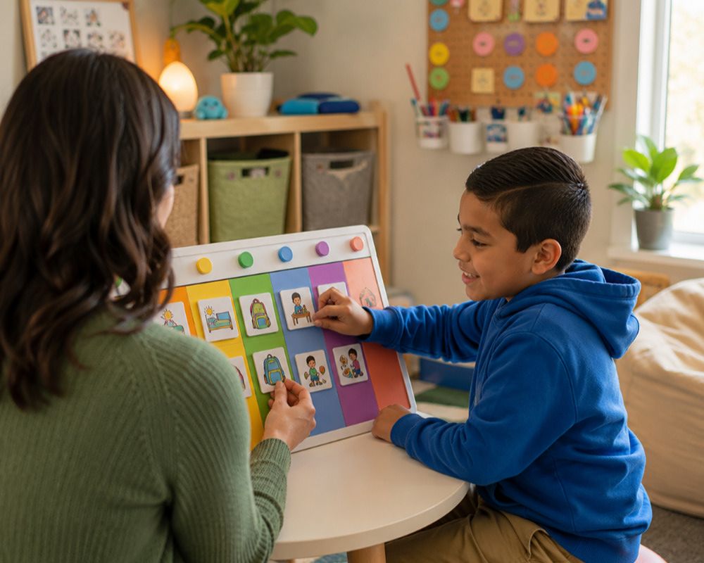 ADHD counseling for children in Rockwall Texas helping kids build focus, confidence, and emotional regulation.
