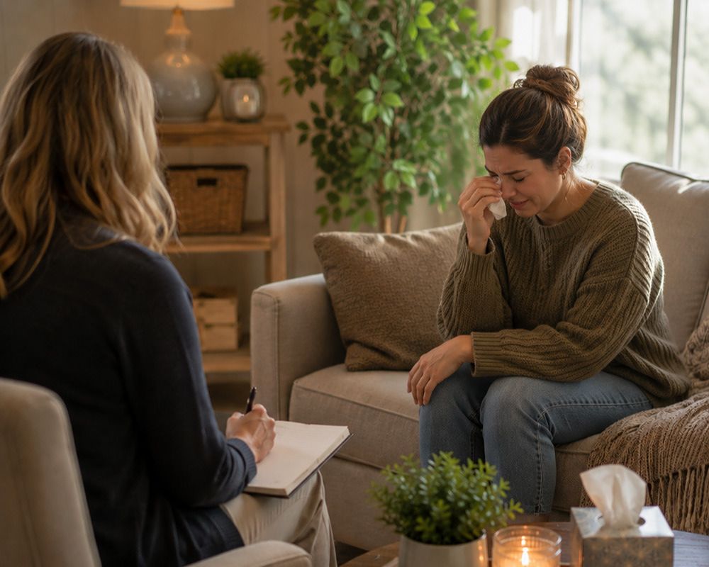Christian grief counseling in Rockwall Texas helping individuals process loss with faith and hope.