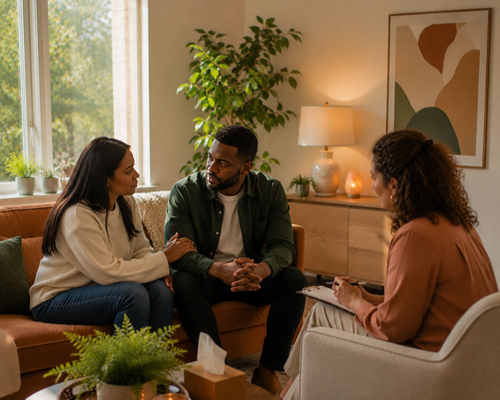 Emotionally Focused Therapy for couples in Rockwall Texas helping partners rebuild emotional intimacy.