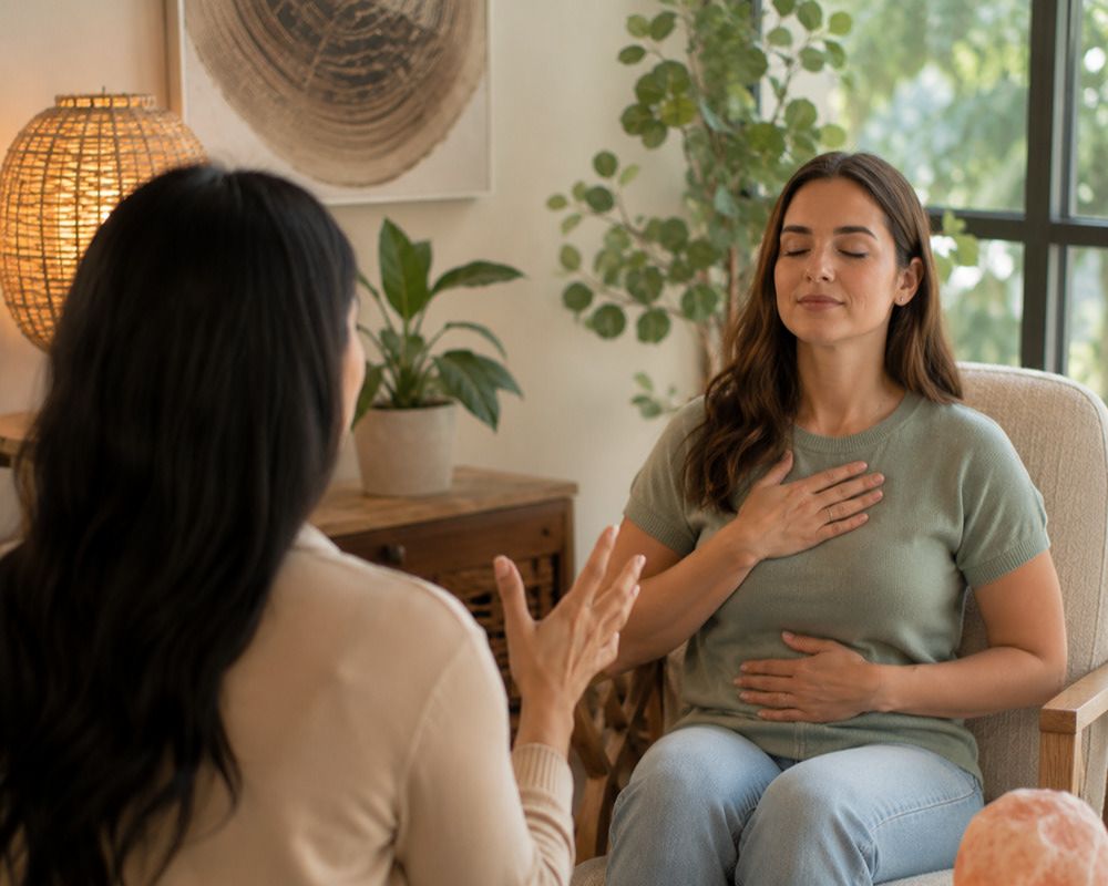 Nervous system regulation therapy in Rockwall Texas helping narcissistic abuse survivors feel safe and grounded.