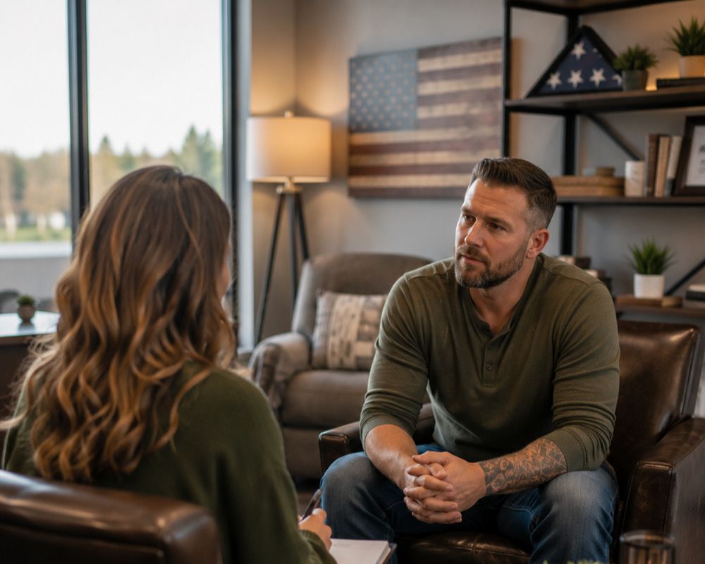 PTSD-related insomnia therapy in Rockwall Texas helping clients achieve safer and more restful sleep.