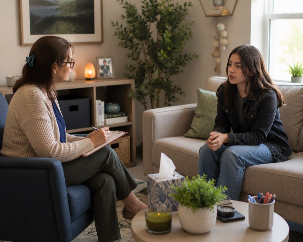 Teen trauma therapy in Rockwall Texas helping adolescents heal from traumatic experiences through evidence-based care.