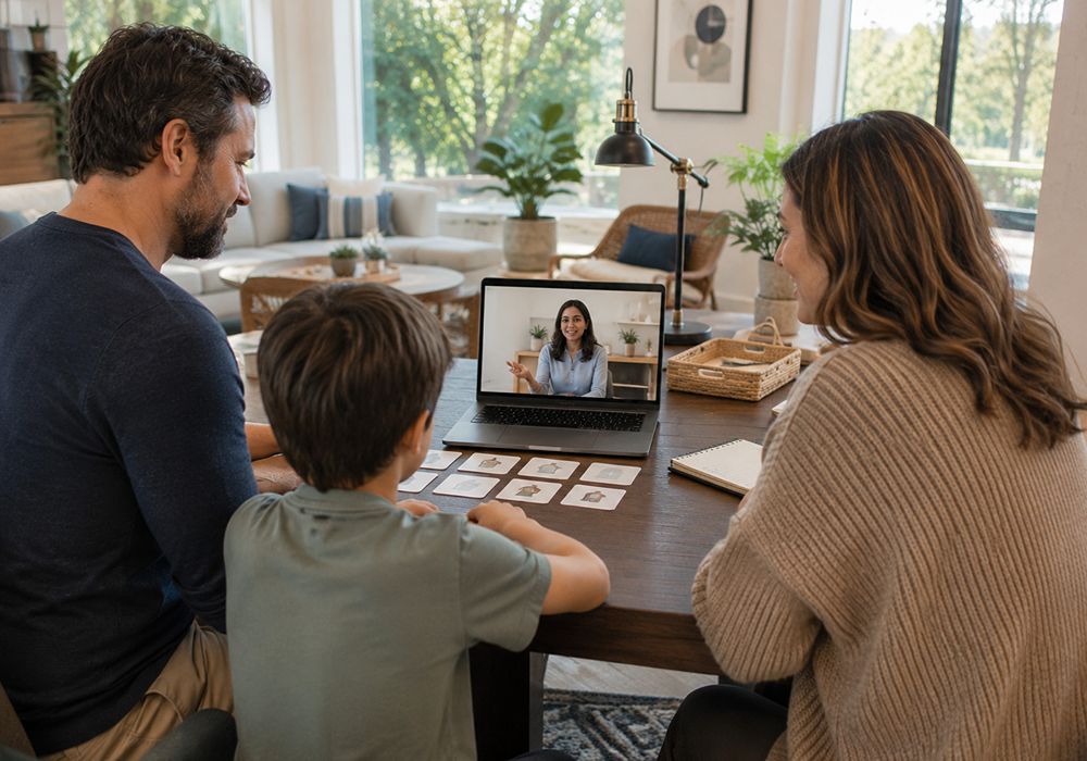 Virtual autism family support counseling in Dallas TX