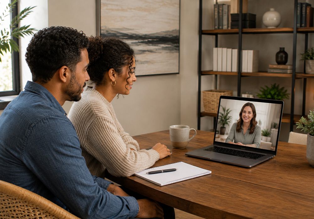 Virtual brain injury counseling appointment in Dallas TX